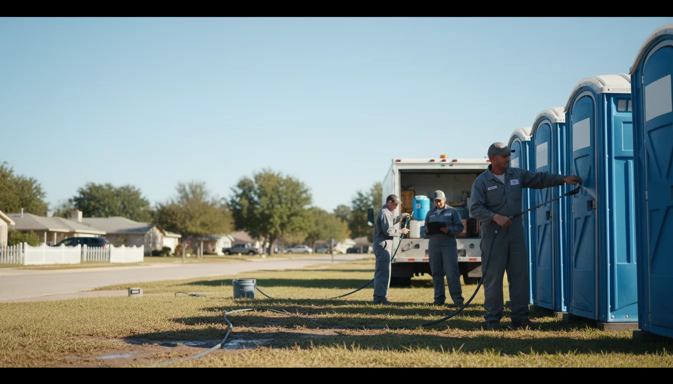 Long-Term Portable Toilet Rental in Glendale, AZ near me